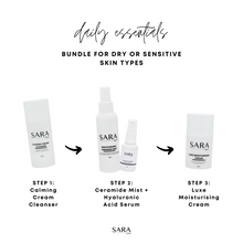 Load image into Gallery viewer, DAILY ESSENTIALS - for dry + sensitive skin
