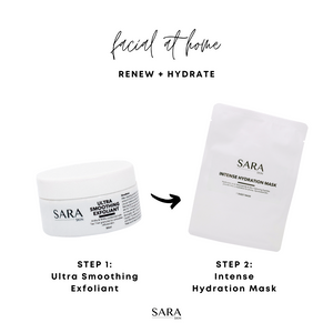 FACIAL AT HOME SET - REFRESH + HYDRATE