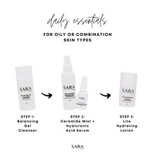 Load image into Gallery viewer, DAILY ESSENTIALS - for oily + acne prone skin
